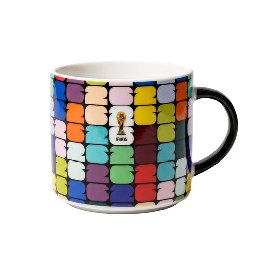 FIFA Trophy Mug 21.9 OZ./650 Ml Color Glaze Bone China