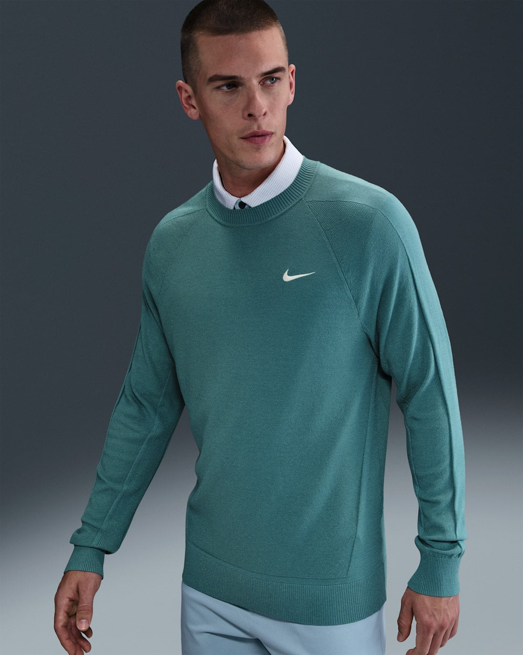 Nike Men's Tour Sweater Knit Crew