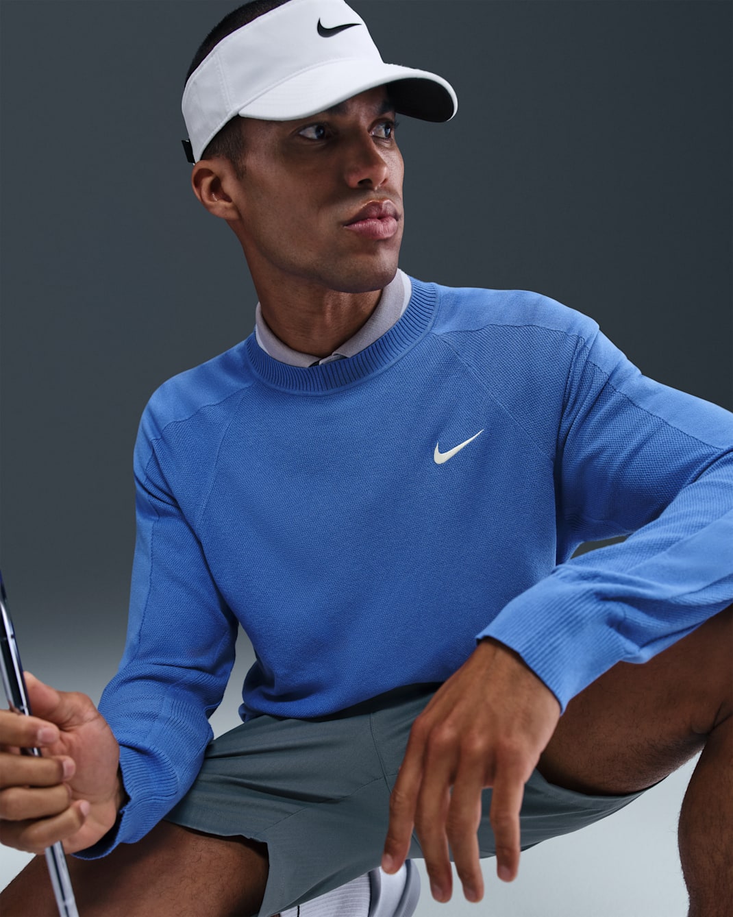 Nike Men's Tour Sweater Knit Crew