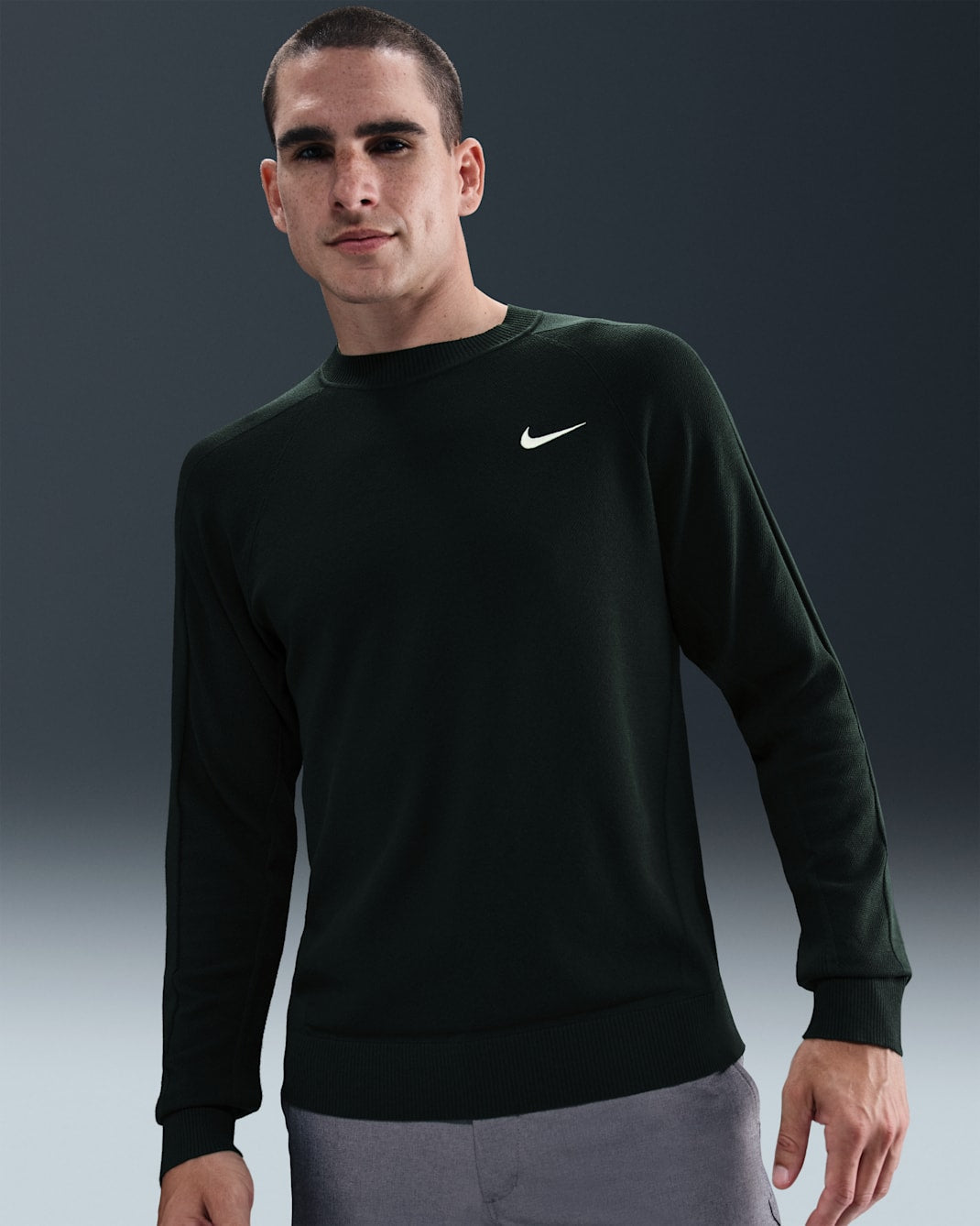 Nike Men's Tour Sweater Knit Crew