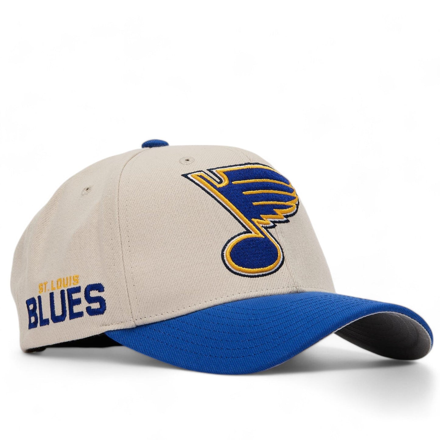 Mitchell & Ness Men's NHL Game On Pro Snapback Blues Snapback Caps