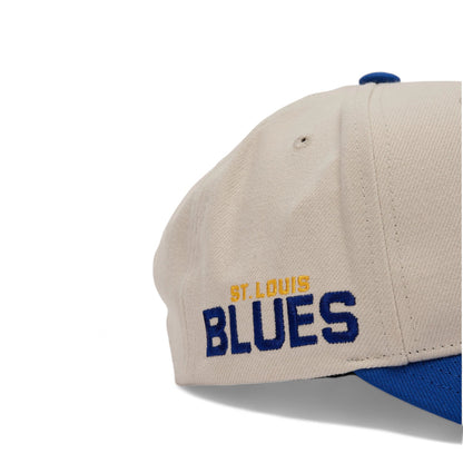 Mitchell & Ness Men's NHL Game On Pro Snapback Blues Snapback Caps