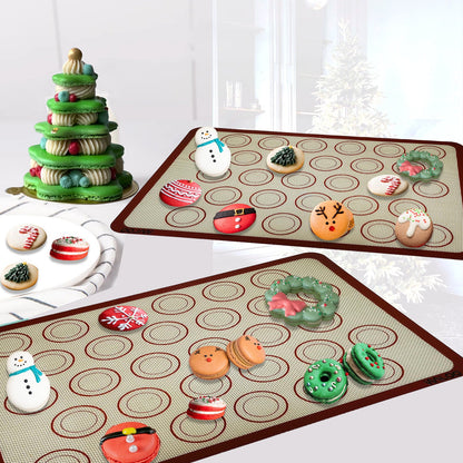 Waloo Nonstick Baking Mat (Great for Macarons & Cookies)