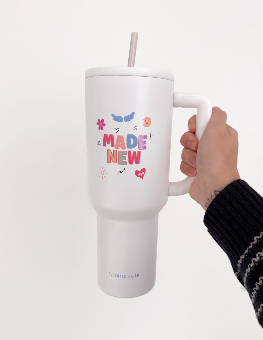 Elevated Faith Made New 40 oz Ascend Tumbler