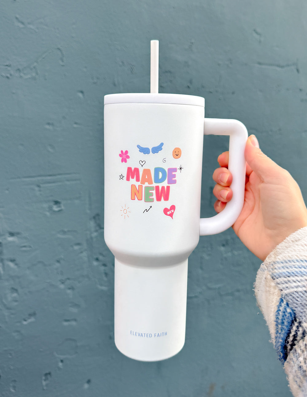 Elevated Faith Made New 40 oz Ascend Tumbler