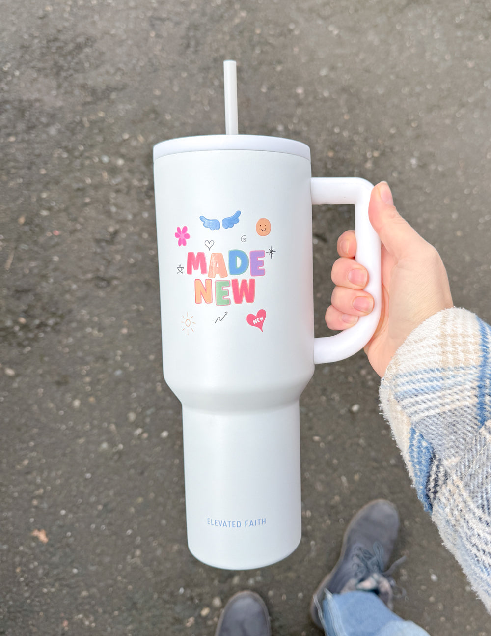 Elevated Faith Made New 40 oz Ascend Tumbler