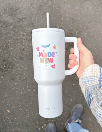 Elevated Faith Made New 40 oz Ascend Tumbler
