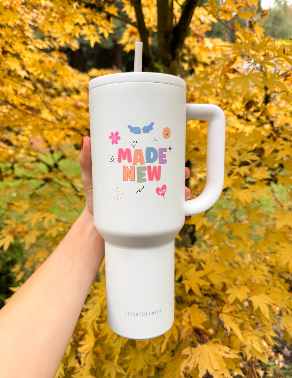 Elevated Faith Made New 40 oz Ascend Tumbler