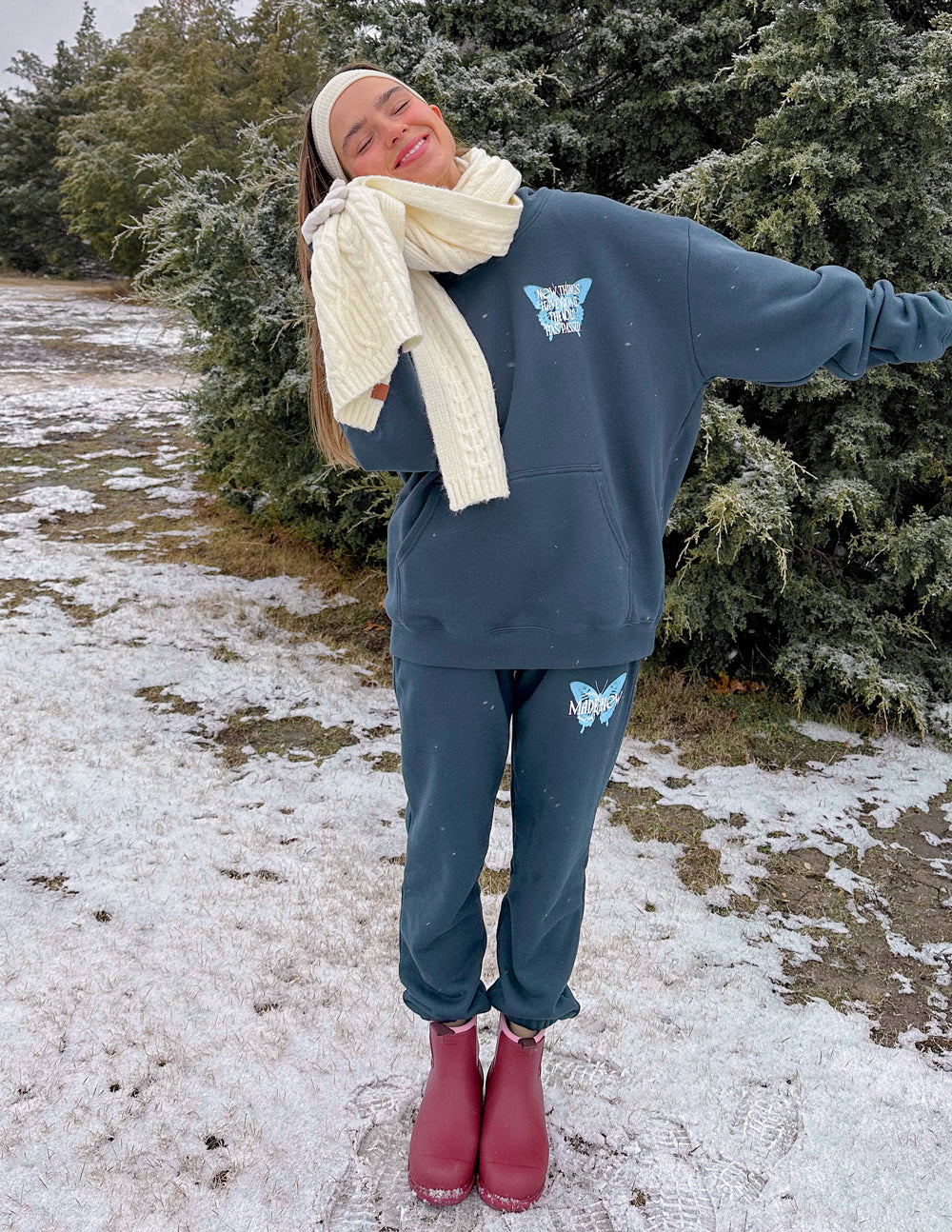 Elevated Faith Made New Butterfly Unisex Sweatpant