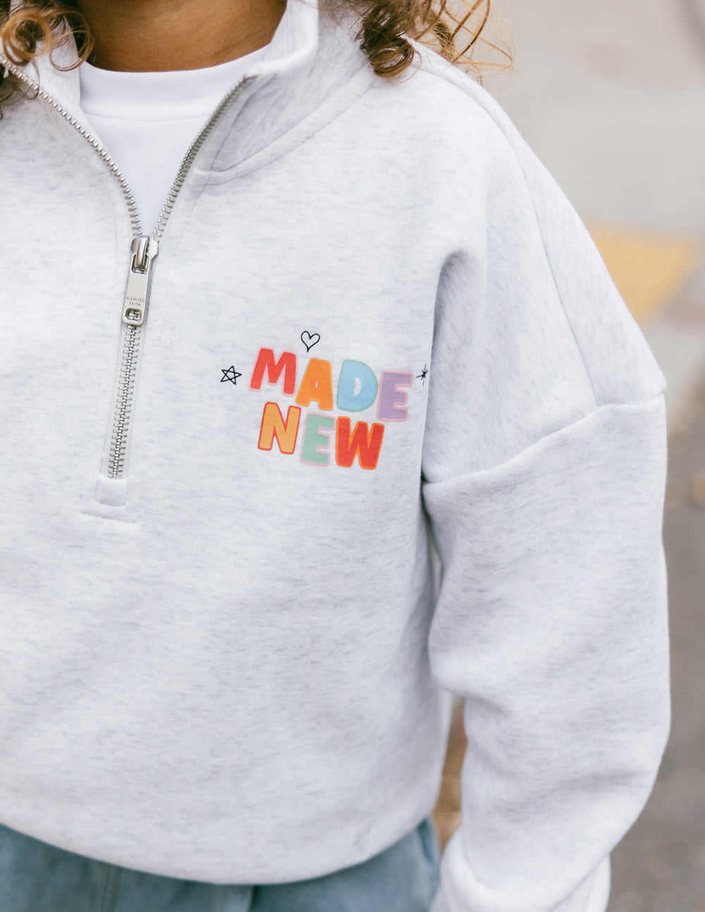 Elevated Faith Made New Kids Half-Zip