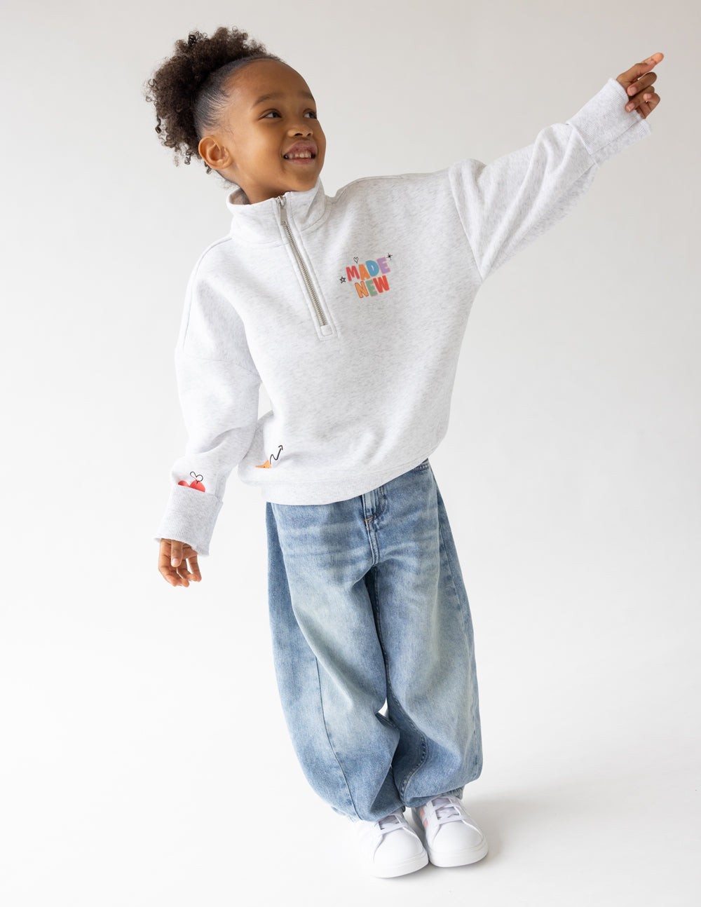 Elevated Faith Made New Kids Half-Zip