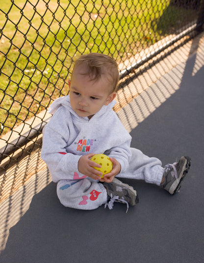 Elevated Faith Made New Kids Hoodie