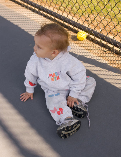 Elevated Faith Made New Kids Hoodie