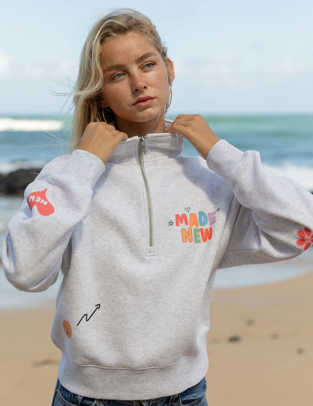 Elevated Faith Made New Women's Half-Zip