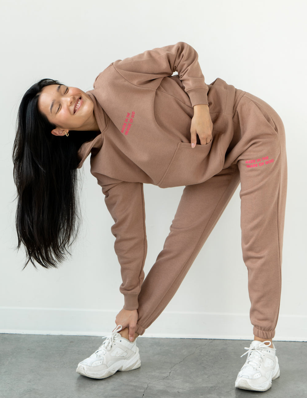 Elevated Faith Made in the Image of God Brown Unisex Sweatpant