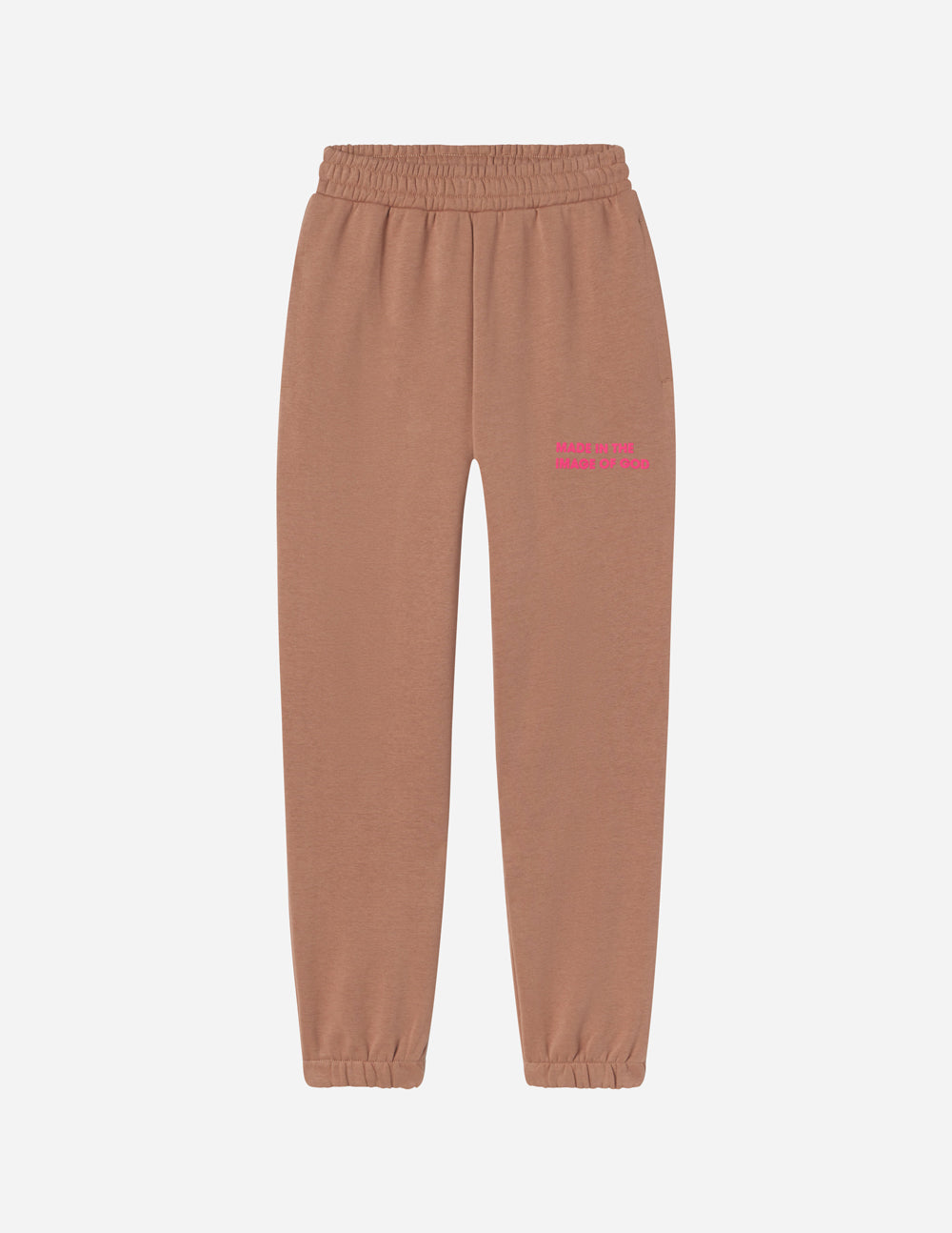 Elevated Faith Made in the Image of God Brown Unisex Sweatpant
