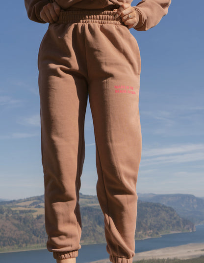 Elevated Faith Made in the Image of God Brown Unisex Sweatpant