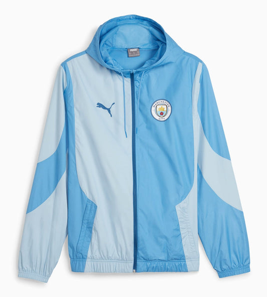 Puma Men's Mcfc Prematch Woven Jacket Jackets