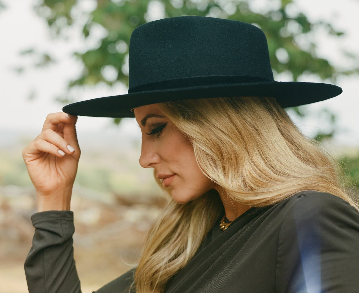 Marme Hats The Fearless in Black