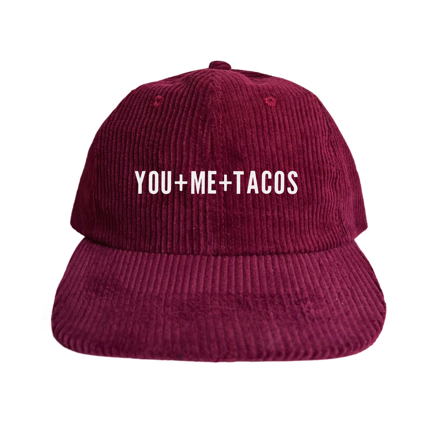 Frankie Jean You + Me + Tacos Corduroy Cap