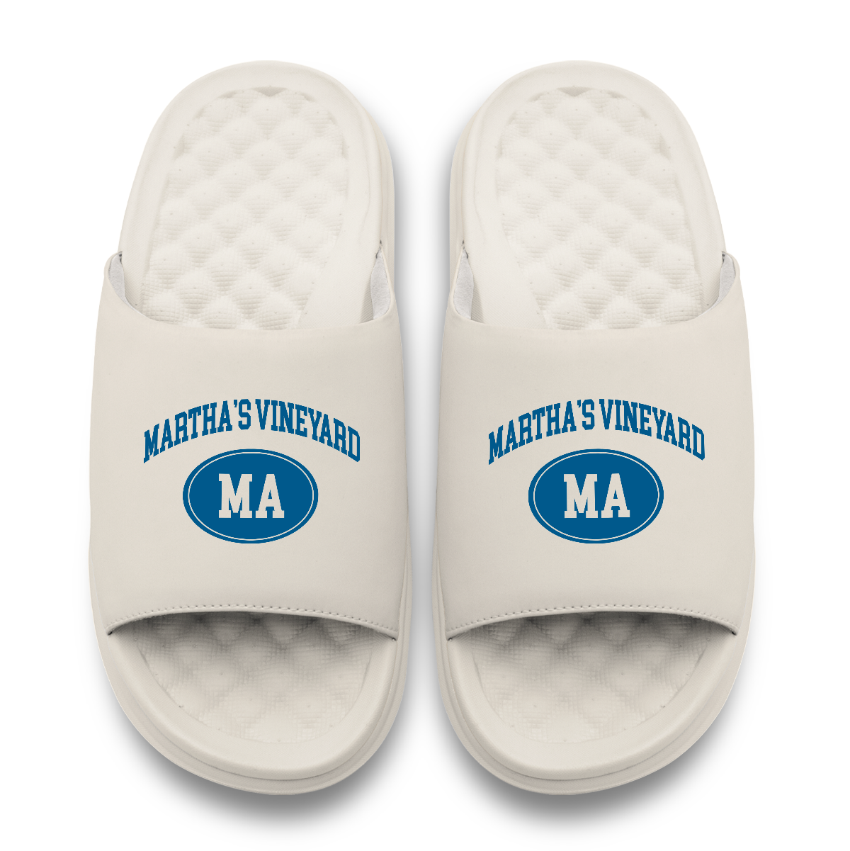Martha's Vinyard Motive Slide Sandals