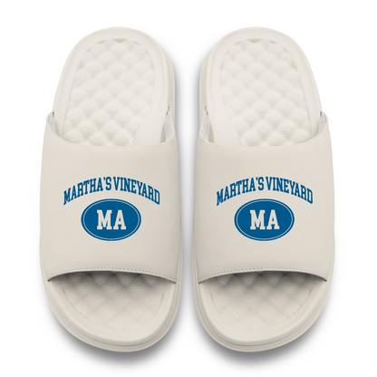 Martha's Vinyard Motive Slide Sandals