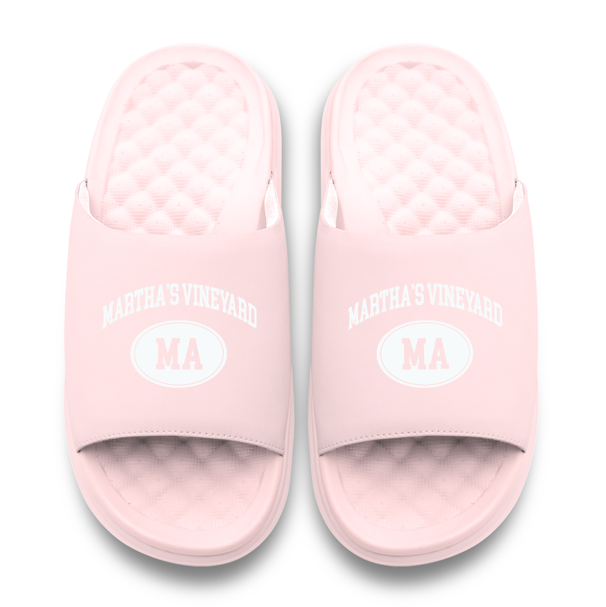 Martha's Vinyard Motive Slide Sandals