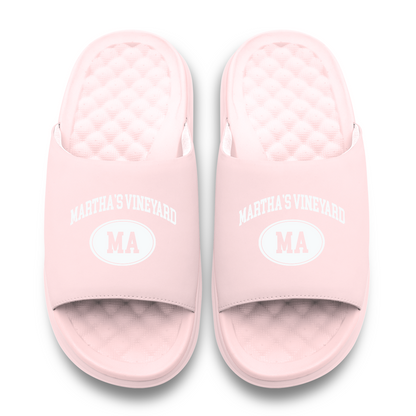 Martha's Vinyard Motive Slide Sandals