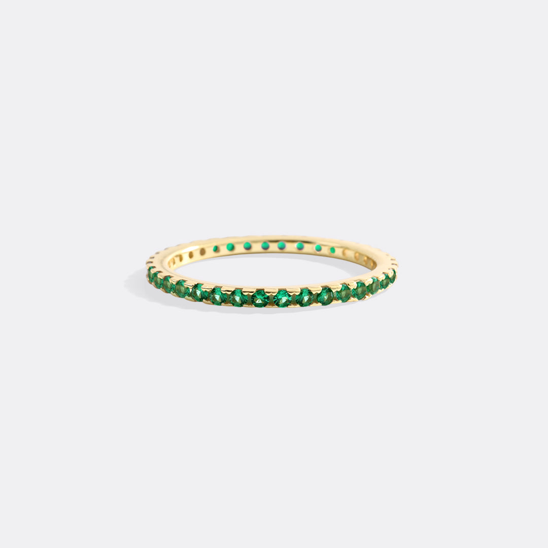 Mint & Lily May Birthstone Eternity Stacking Ring