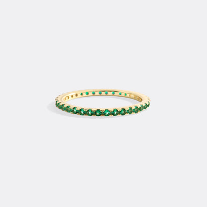 Mint & Lily May Birthstone Eternity Stacking Ring