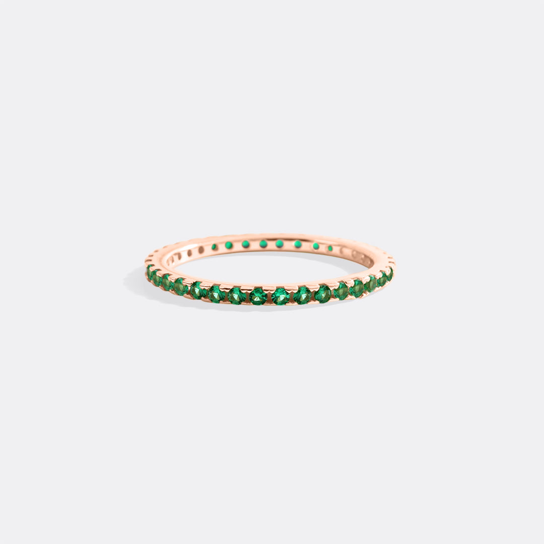Mint & Lily May Birthstone Eternity Stacking Ring