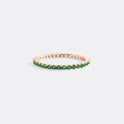 Mint & Lily May Birthstone Eternity Stacking Ring