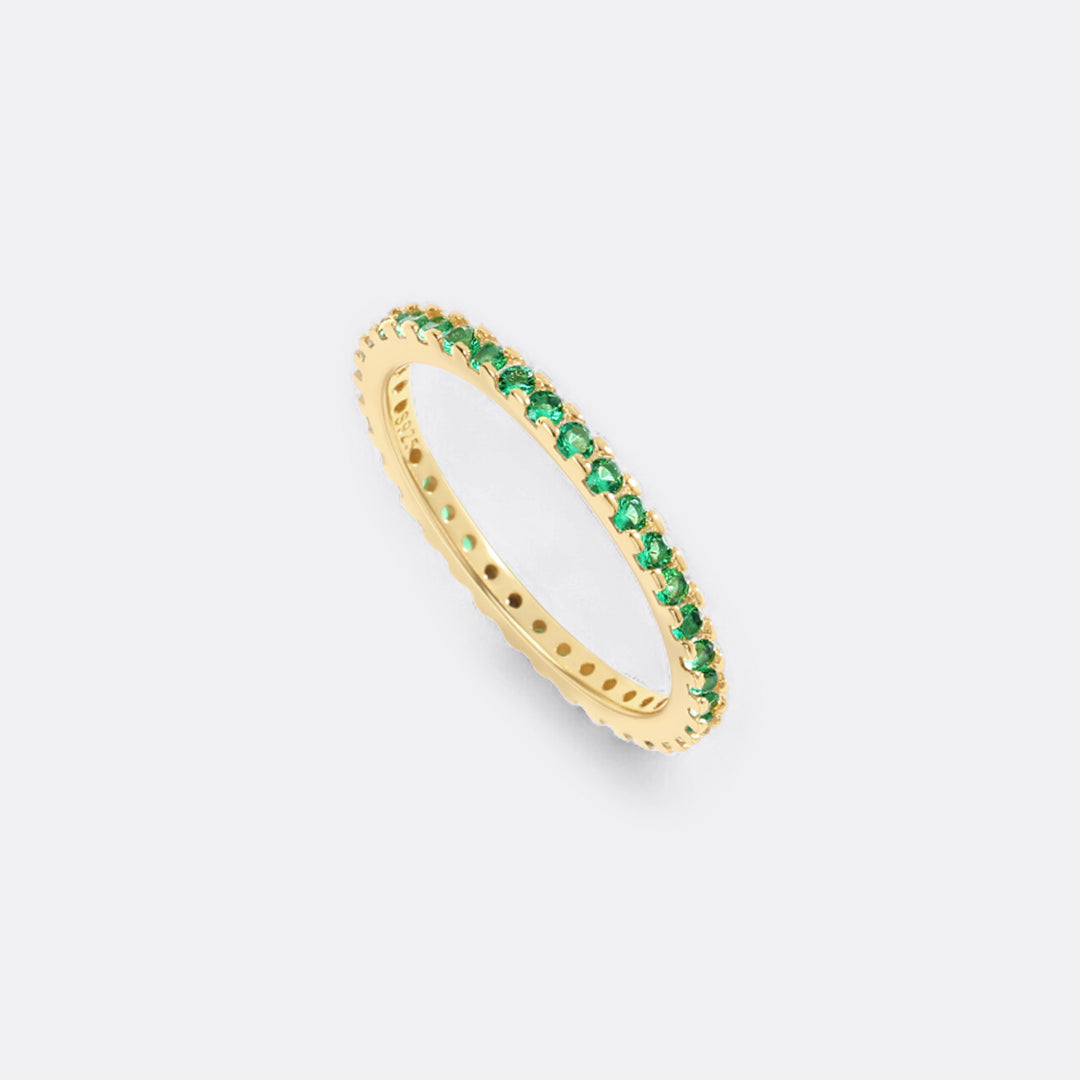 Mint & Lily May Birthstone Eternity Stacking Ring