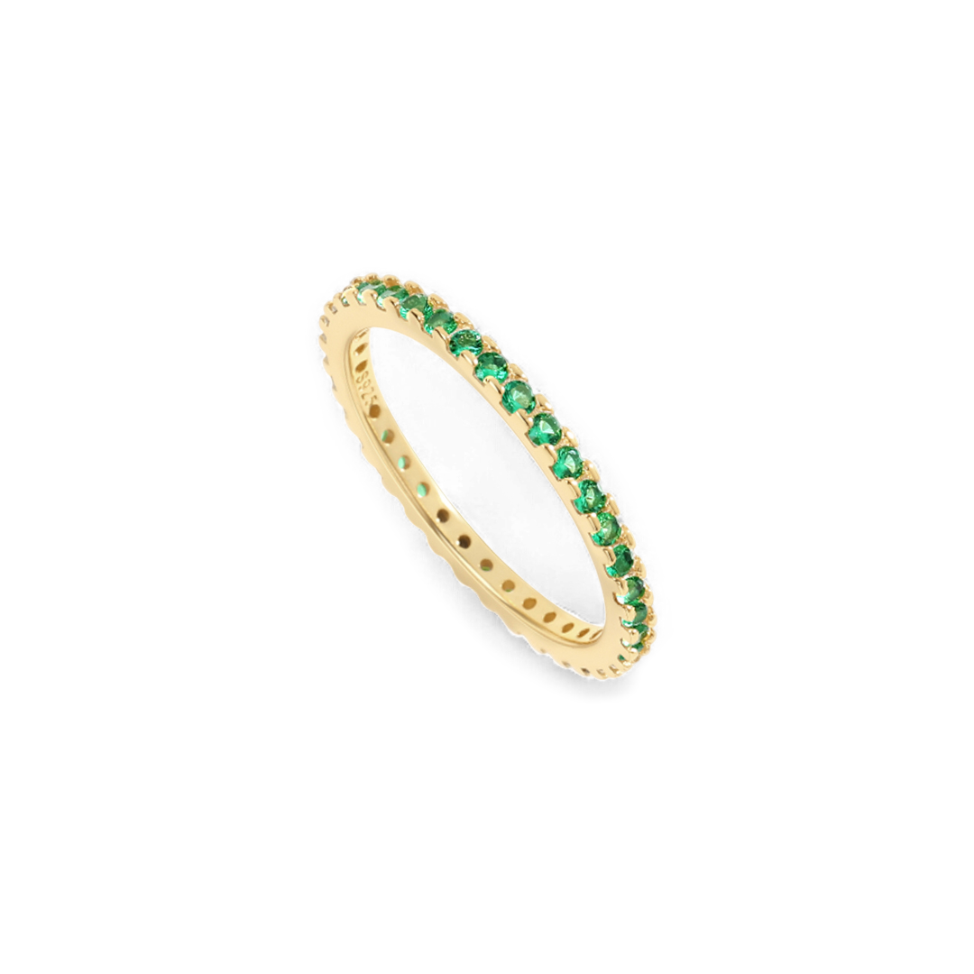 Mint & Lily May Birthstone Eternity Stacking Ring