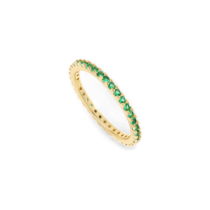 Mint & Lily May Birthstone Eternity Stacking Ring