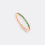 18k Rose Gold over Sterling Silver
