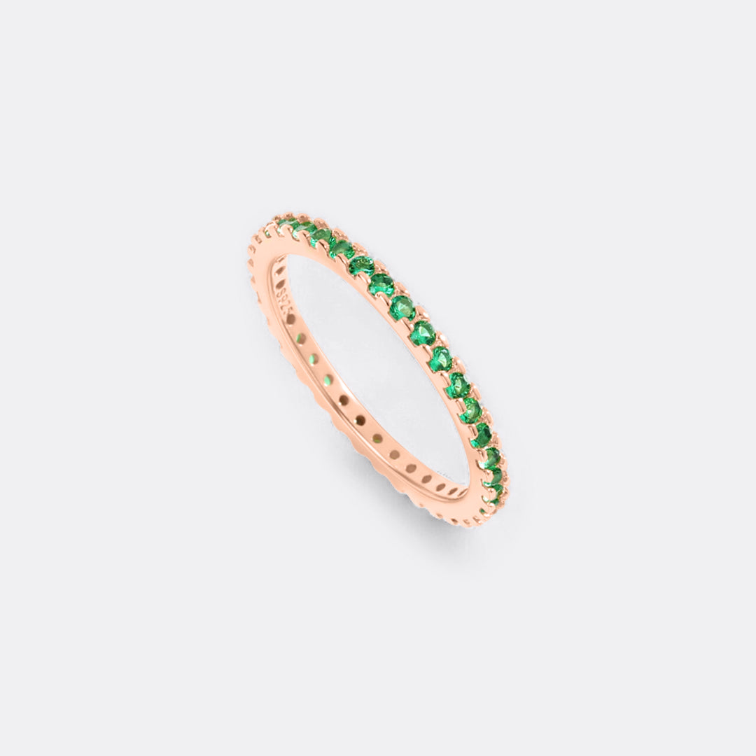 Mint & Lily May Birthstone Eternity Stacking Ring