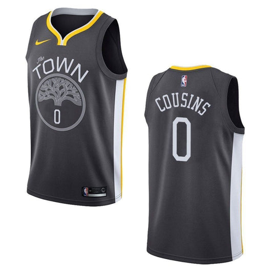 Nike Men's NBA Golden State Warriors Demarcus Cousins Swingman Jersey Jerseys