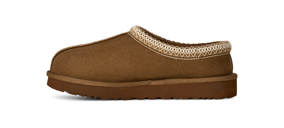 UGG Tasman II Womens Clogs — Light Bronze Suede