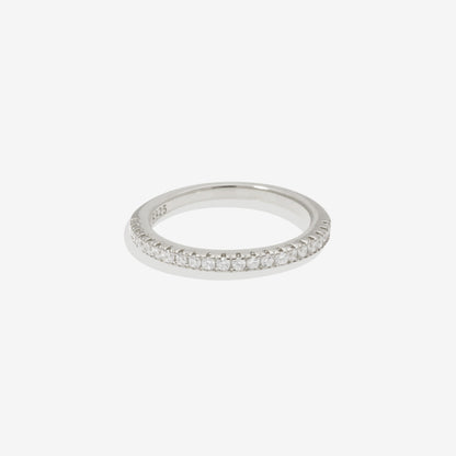 Mint & Lily Micro Pavé Eternity Stacking Ring