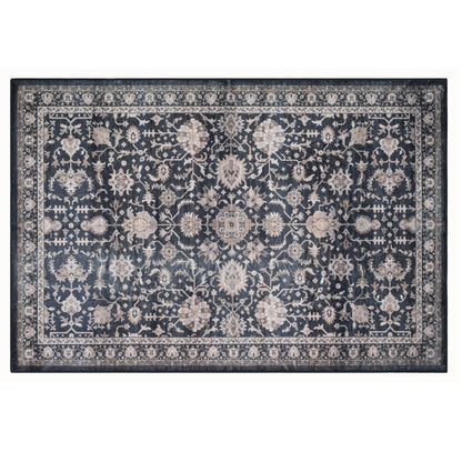Bibb Home Washable Flannel Printed Accent Rug With Latex Back 1-2-Pack 20x30