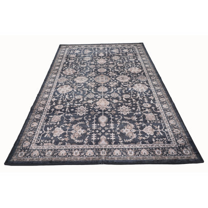 Bibb Home Washable Flannel Printed Area Rug With Latex Back 5x7 Ft
