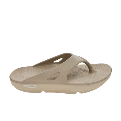 Sovella Active Recovery Sandals Women's PF Thong Beige