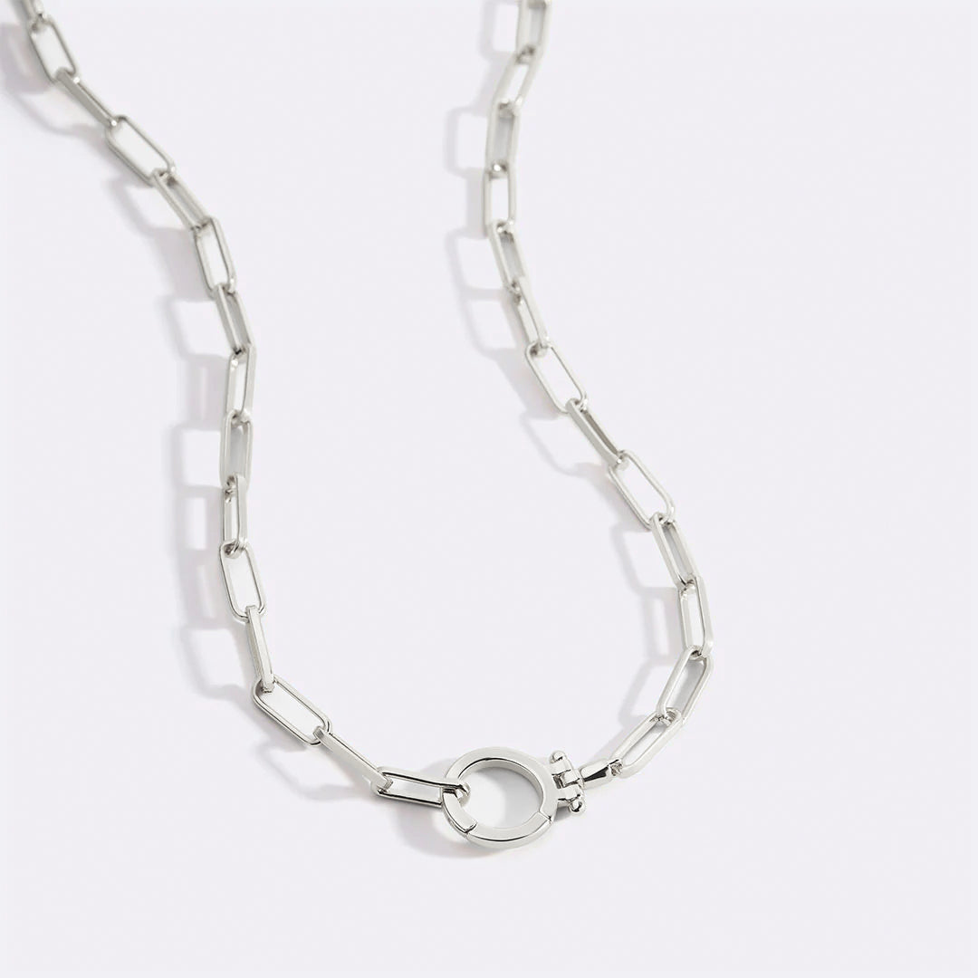 Mint & Lily Mint Paperclip Necklace