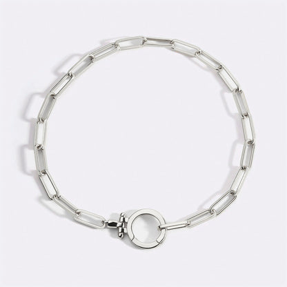 Mint & Lily Mint Paperclip Bracelet