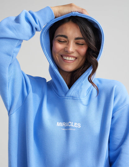 Elevated Faith Miracles Blue Unisex Hoodie