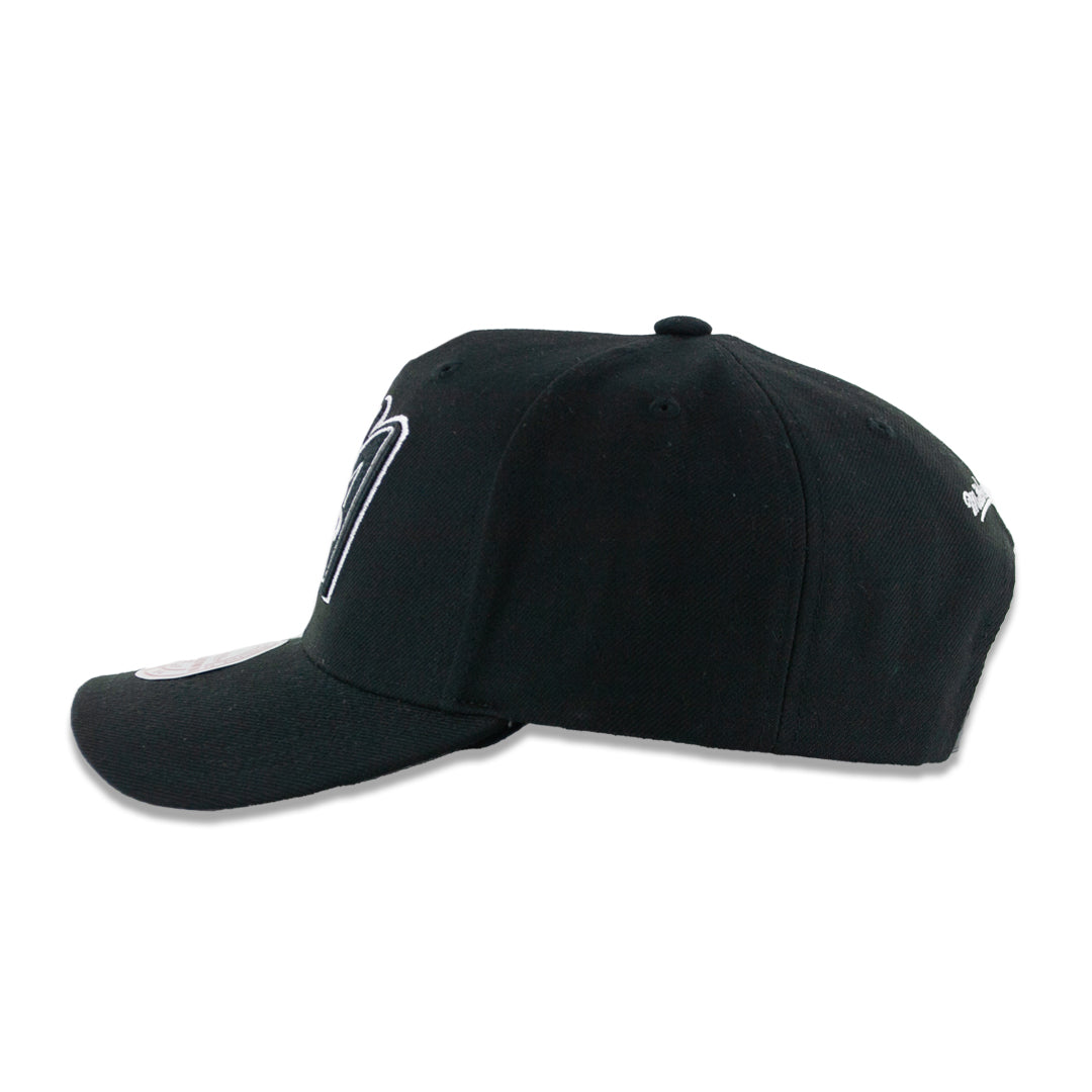 Men's Mitchell & Ness MLB Panda Pro Snapback Coop Angels - Black