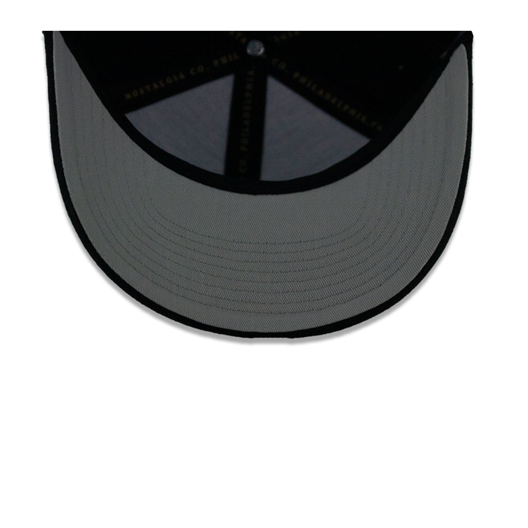 Men's Mitchell & Ness MLB Panda Pro Snapback Coop Angels - Black