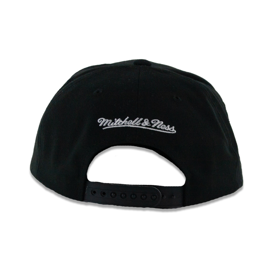 Men's Mitchell & Ness MLB Panda Pro Snapback Coop Angels - Black