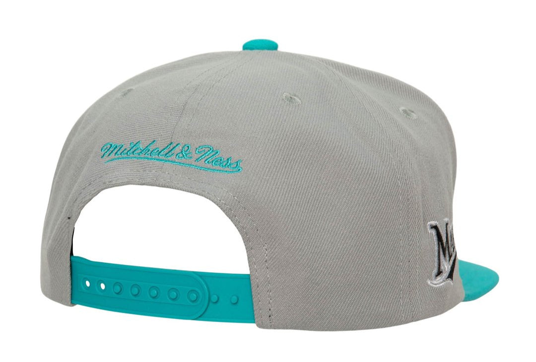 Mitchell & Ness Men's MLB Away Snapback Coop Marlins Snapback Caps